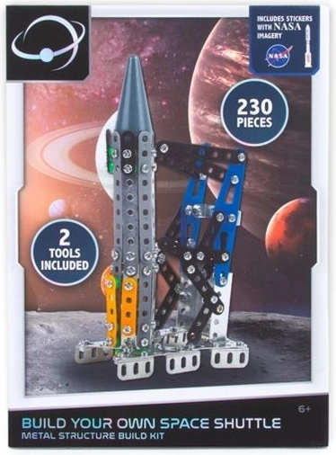 Space Shuttle NASA da avvitare – kit di costruzione con parti metalliche