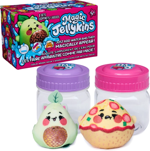 Spin Master Magic Jellykins mascotte sorpresa in barattolo – 2 pz