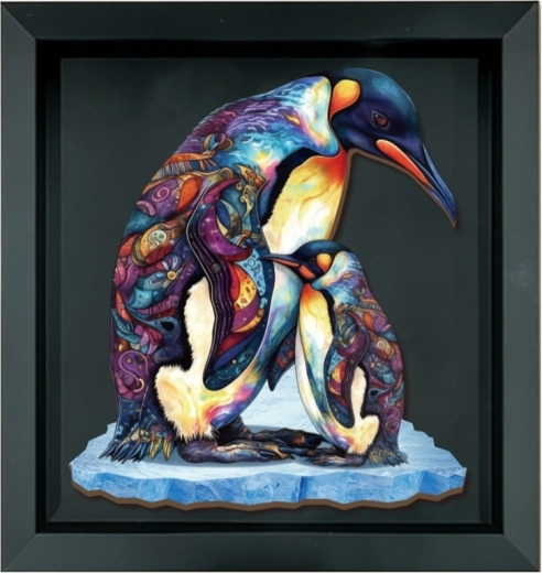 2Kids Toys puzzle in legno pinguini