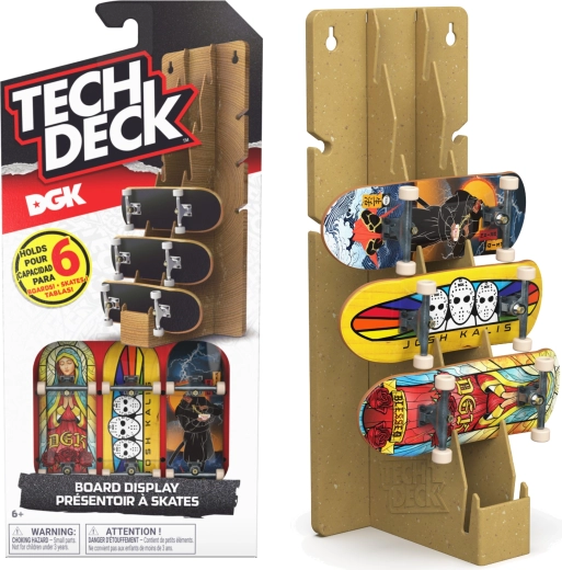 Tech Deck DGK espositore per fingerboard con 3 skateboard