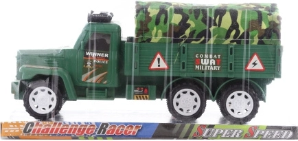 Auto militare con telone