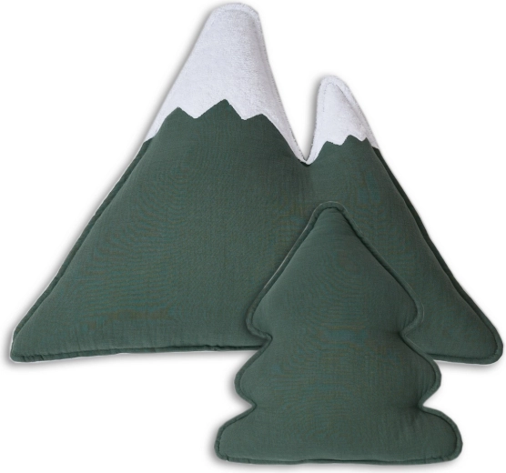 Cuscini in mussola Funnababy Ivy Green (2 pz)