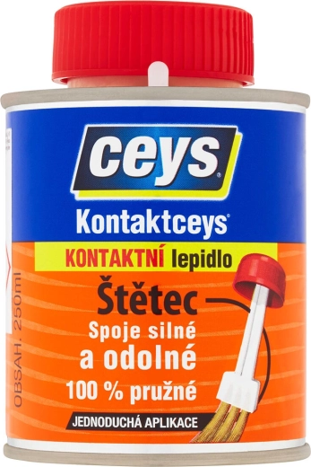 Colla a contatto 250 ml con pennello KONTAKTCEYS