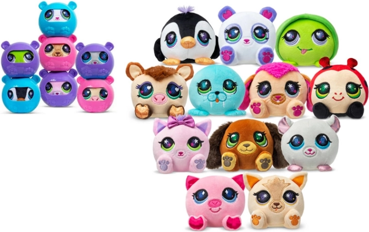 Bandai Littlest Pet Shop mini peluche in capsula sorpresa