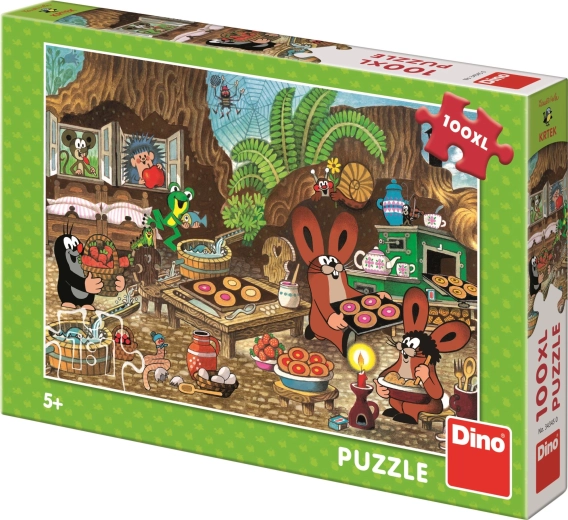 Puzzle Dino Talpa in cucina 100 XL pezzi