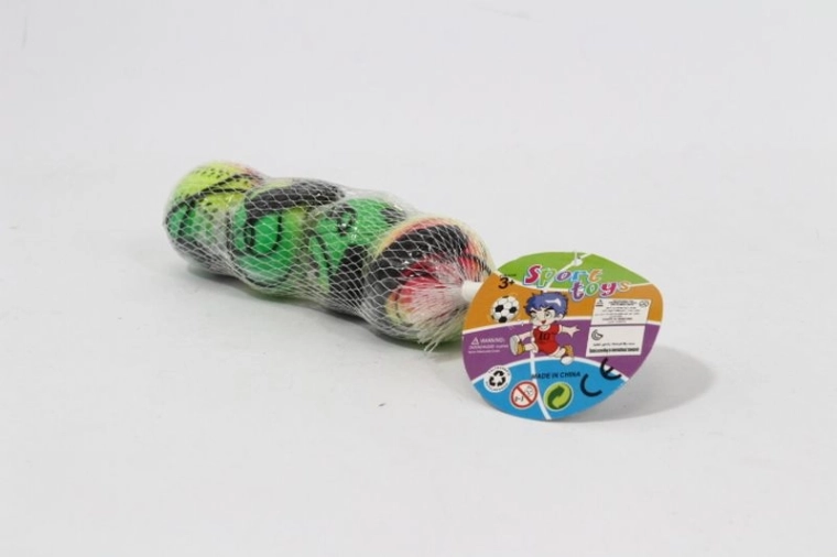 Palline con elastico 4,7 cm (4 pz)
