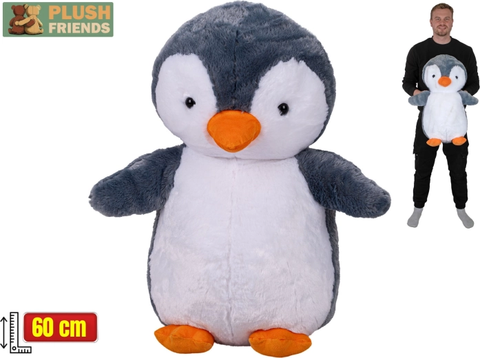 Plush Friends peluche pinguino 60 cm