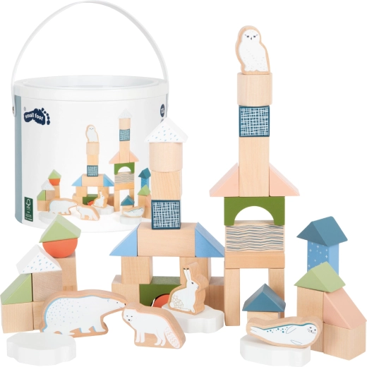 Blocchi in legno Arctic di small foot