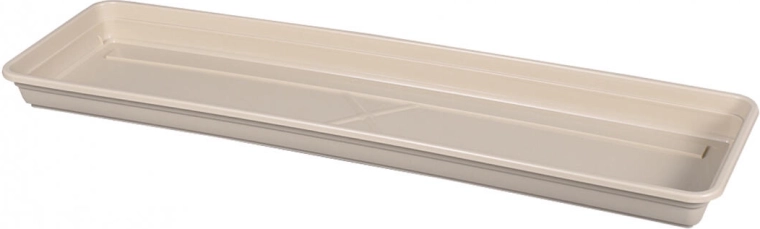 Sottovaso per cassetta LOBELIA MODERN 50 cm beige chiaro