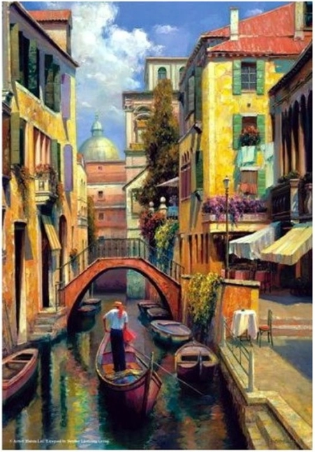 Puzzle Domenica a Venezia 500 pezzi ANATOLIAN