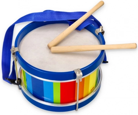 Tamburo Colorato Arcobaleno per Bambini