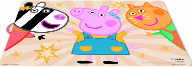 Tovaglietta in plastica PEPPA PIG 43 × 28,1 cm