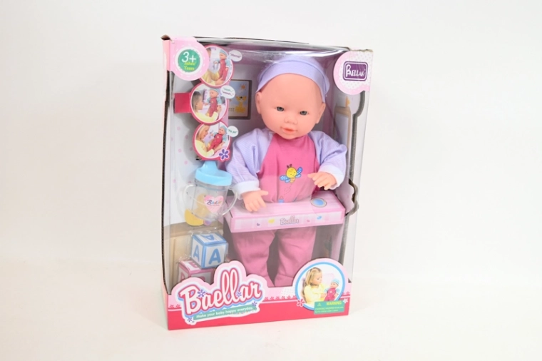 Bambola bebè con suoni in confezione regalo