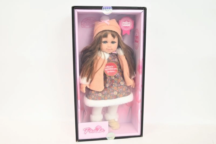 Bambola parlante e canterina Paula 33 cm (in polacco)