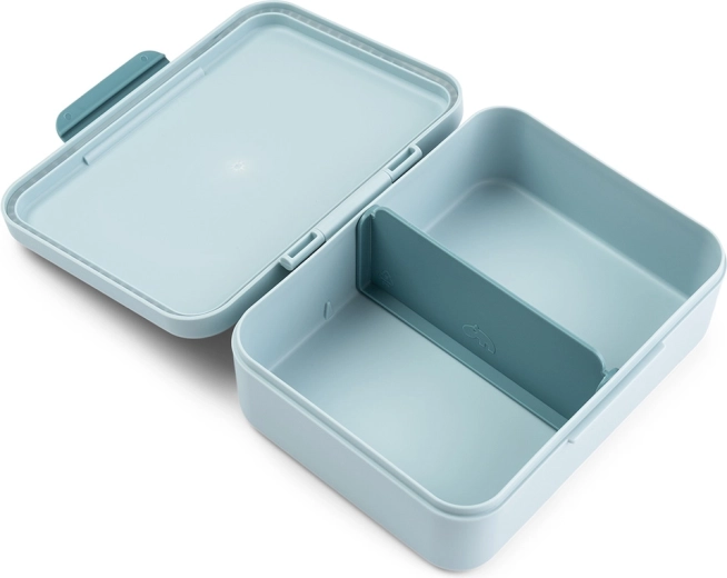 Done by Deer lunch box con divisorio Tiny farm blu
