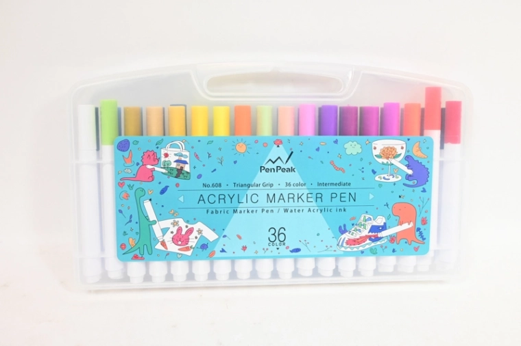 Pennarelli colorati (marker) – set da 36 pz