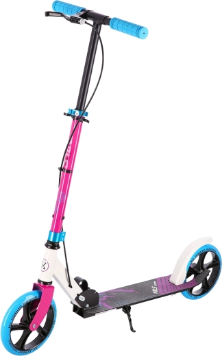 Monopattino NILS Extreme HM0107 bianco-rosa