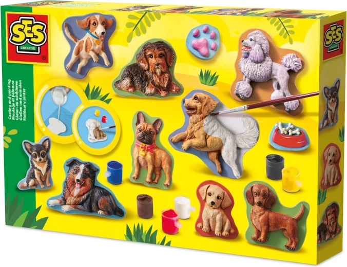 Set di colata e pittura – cani