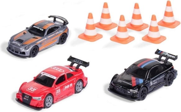 Set regalo di auto da corsa