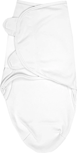 EKO fascia avvolgente in cotone Ulitka White 3–6 kg