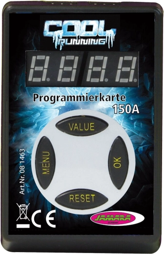 Scheda di programmazione per regolatore 150 A Cool Running