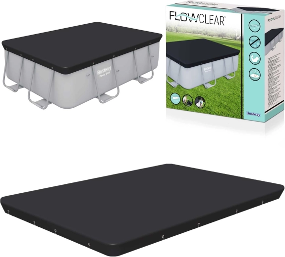 Telo di copertura rettangolare per piscina 282 × 196 cm Bestway