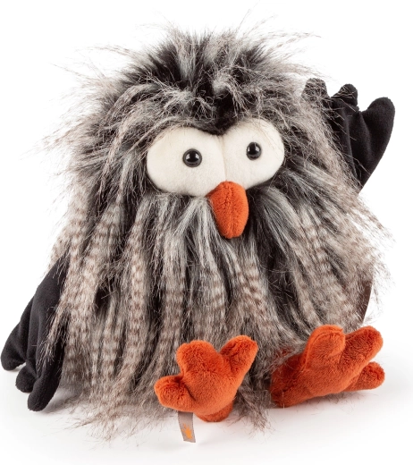 Gufo di peluche Sigikid a pelo lungo 22 cm