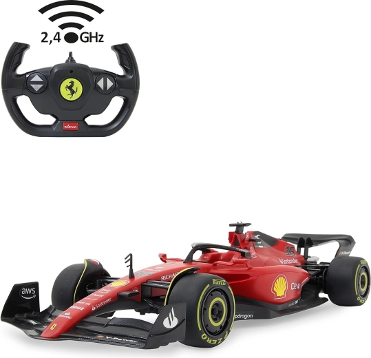 JAMARA Ferrari F1-75 modello radiocomandato in scala 1:12 rosso