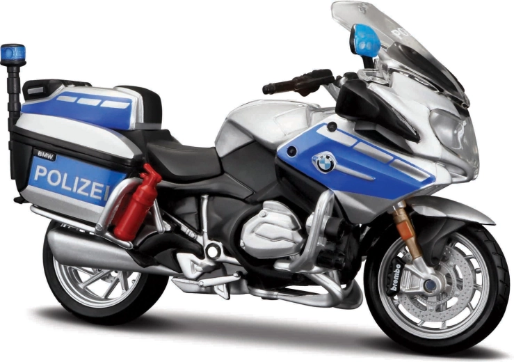 Maisto motocicletta della polizia BMW R 1200 RT polizia tedesca 1:18