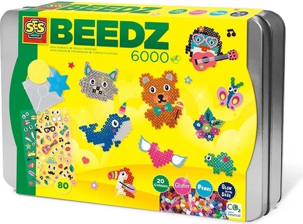 Ses Creative perline da stirare di lusso – set da 6000 pz
