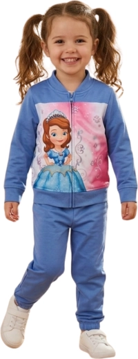 Tuta da ginnastica per bambina Disney Sofia la Principessa blu