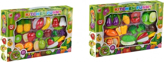 Set per tagliare frutta e verdura per bambini