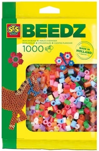 Perline da stirare SES Creative nei colori base 1000 pz