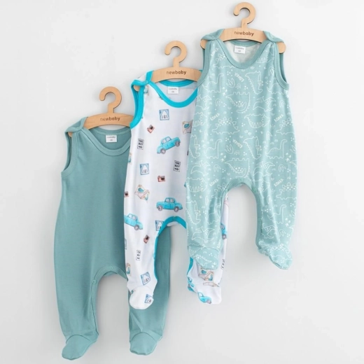 Tutine per neonati New Baby Classic II per maschietti - 3 pezzi