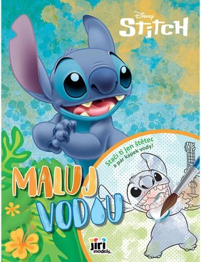 Coloring book ad acqua A4 Lilo & Stitch