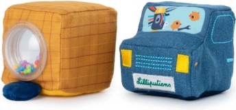 Camioncino a rimorchio con asinello Ignazio