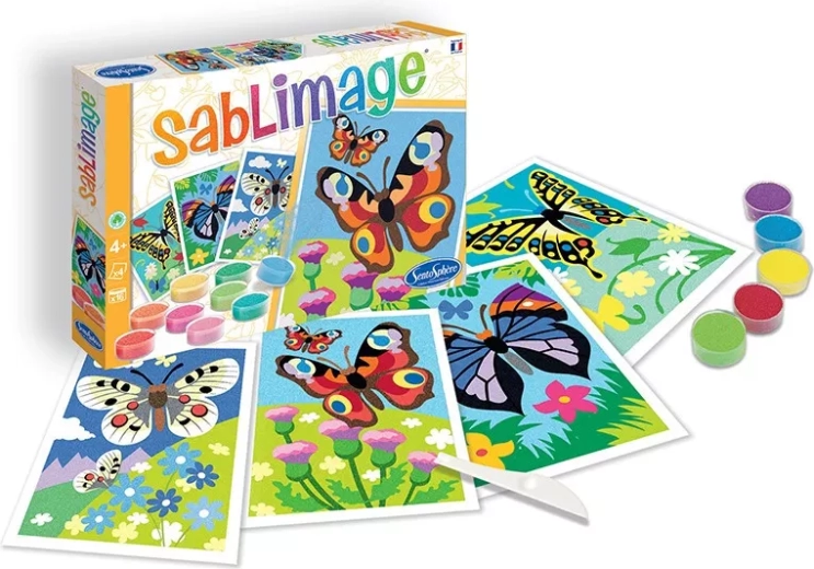 Sentosphere Sablimage quadri di sabbia farfalle