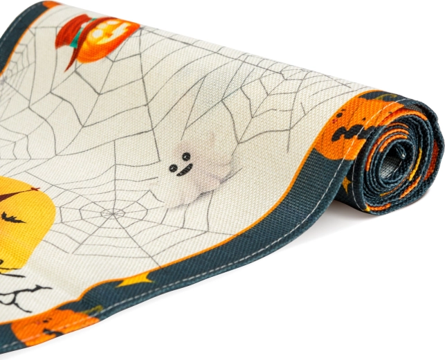 Runner da tavola di Halloween con motivi 184 × 33 cm