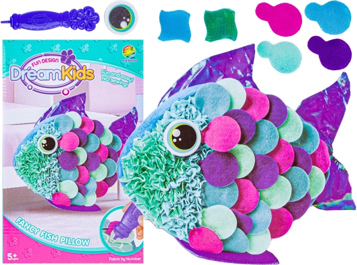 Set creativo per realizzare un cuscinetto a pesciolino (DIY) - 1 pezzo