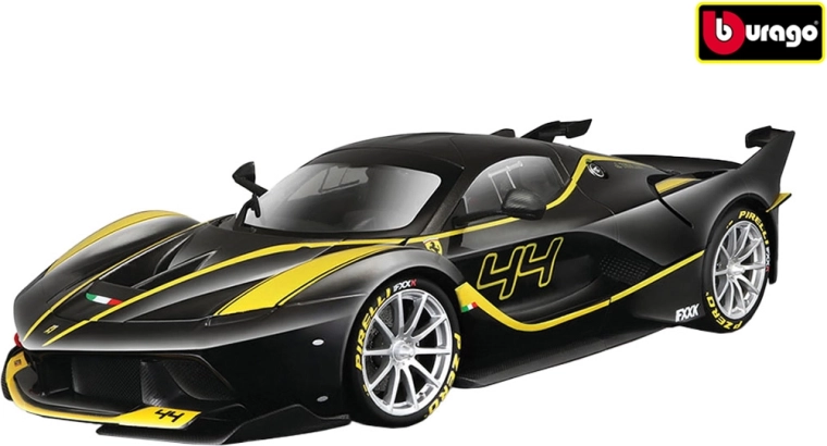 Bburago Ferrari FXX K modello di auto nero 1:18