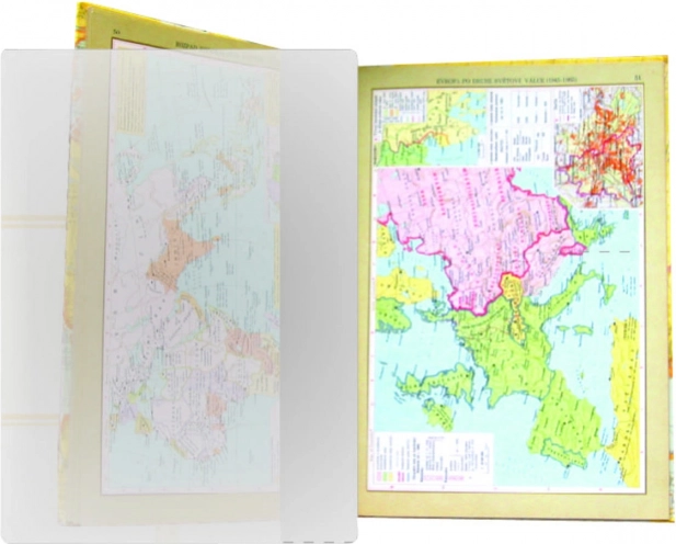 Oxybag copertina per atlante mondiale in polipropilene