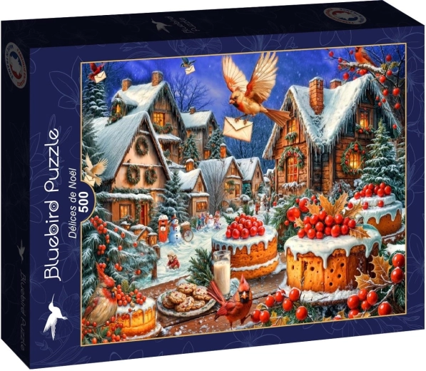 Bluebird Puzzle Dolci natalizi 500 pezzi