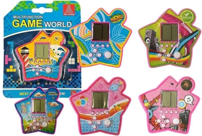 Gioco elettronico tascabile Tetris – stella rosa