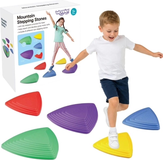 Woopie pietre sensoriali per equilibrio antiscivolo, 5 pz