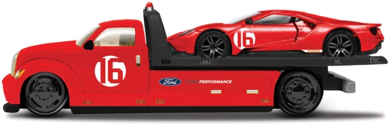 Maisto Elite Transport 2022 Ford GT Heritage Edition rosso 1:64
