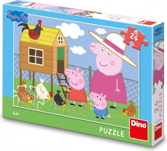 puzzle peppa pig gallinelle 24 pezzi