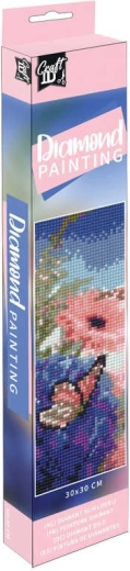 Grafix pittura con diamanti, mosaico Fiori 30 × 30 cm