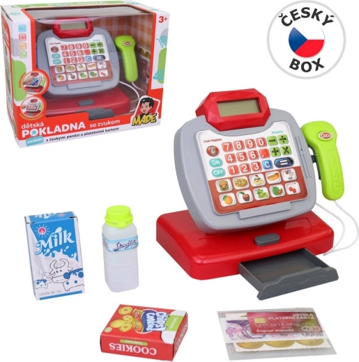 Cassa giocattolo a batterie con design ceco 20 cm