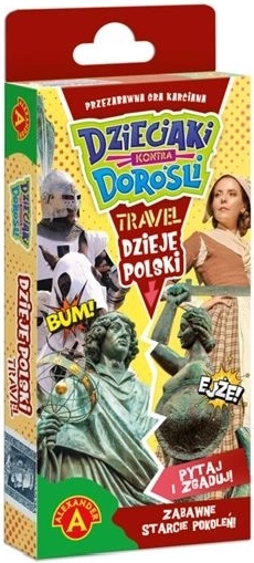 Bambini contro adulti: Storia della Polonia Travel – gioco da viaggio per famiglie