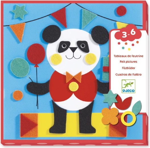 Djeco collage in feltro – Creature gentili